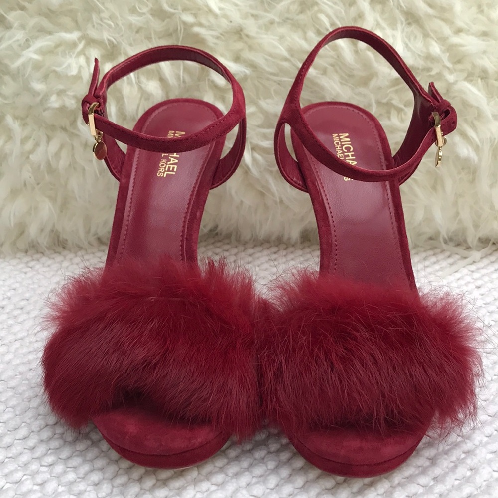 Michael Kors suede sandals NEW